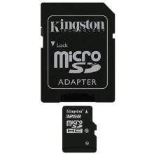 Карта памяти Kingston microSDHC 32Gb Class 10 SDC10/32GB