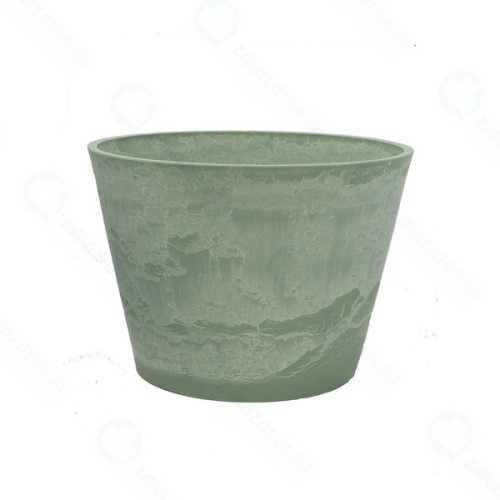 Горшок для растений GREENSHIP H-11T35, зеленая трава
