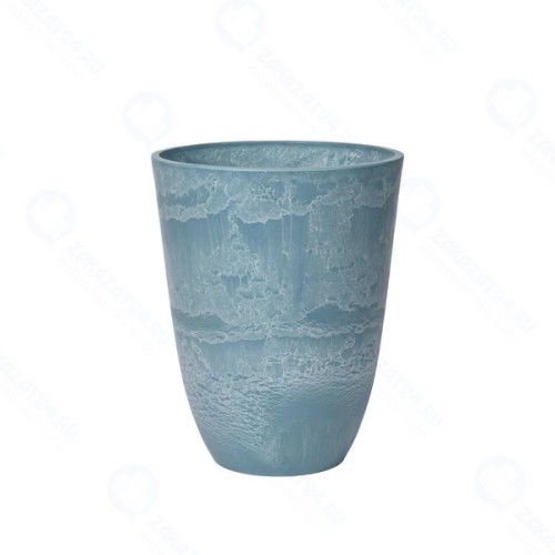 Горшок для цветов GREENSHIP H-11VH29, голубой камень