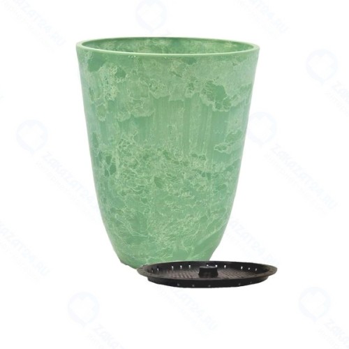 Горшок для цветов GREENSHIP H-11VH29, зеленая трава