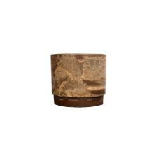 Горшок для растений GREENSHIP Н-16G15-1, шоколад Горшок для растений GREENSHIP Н-16G15-1, шоколад