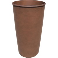 Горшок для цветов ТЕК-А-ТЕК Le Cone 1200-25, 18 л, коричневый (ТЕК.А.ТЕК 1200-25)