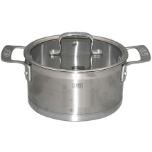 Кастрюля c крышкой GIPFEL Prestige, 2,2 л (1233) Кастрюля c крышкой GIPFEL Prestige, 2,2 л (1233)