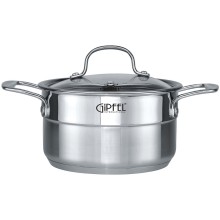 Кастрюля c крышкой GIPFEL Gala, 3,7 л (1274) Кастрюля c крышкой GIPFEL Gala, 3,7 л (1274)