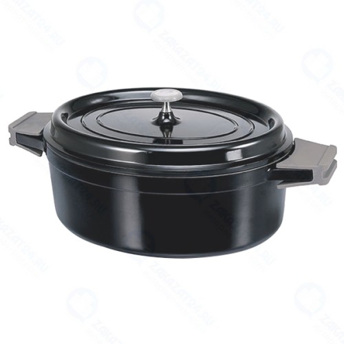 Кастрюля с крышкой Beka Cook'On, 6,3 л, 31 см, черная (13391314)