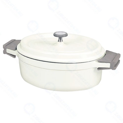 Кастрюля с крышкой Beka Cook'On, 6,3 л, 31 см, белая (13392314)