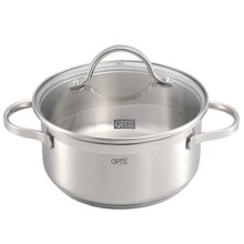 Кастрюля c крышкой GIPFEL Victory, 2,1 л (1367) Кастрюля c крышкой GIPFEL Victory, 2,1 л (1367)