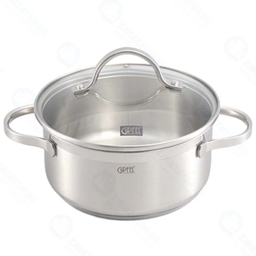 Кастрюля c крышкой GIPFEL Victory, 2,1 л (1367)