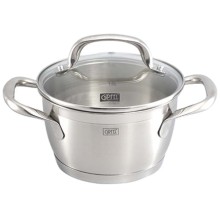 Кастрюля c крышкой GIPFEL Era, 1,8 л (1376) Кастрюля c крышкой GIPFEL Era, 1,8 л (1376)