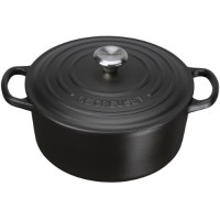 Кастрюля с крышкой Le Creuset 24 см Black (21177240000430)