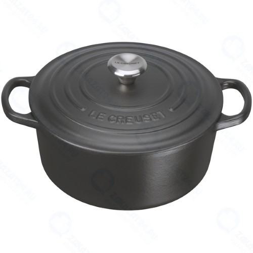Кастрюля с крышкой Le Creuset 24 см Black (21177240000430)