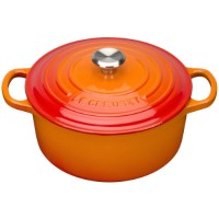 Кастрюля с крышкой Le Creuset 24 см Flame (21177240902430)