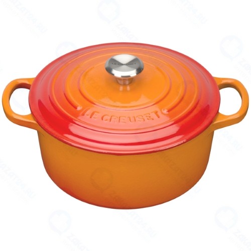 Кастрюля с крышкой Le Creuset 24 см Flame (21177240902430)