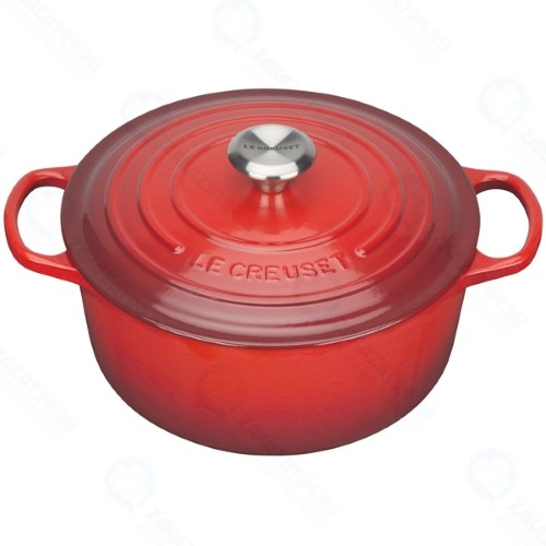 Кастрюля с крышкой Le Creuset 26 см Cerise (21177260602430)