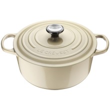 Кастрюля с крышкой Le Creuset 26 см Creme (21177266802430) Кастрюля с крышкой Le Creuset 26 см Creme (21177266802430)