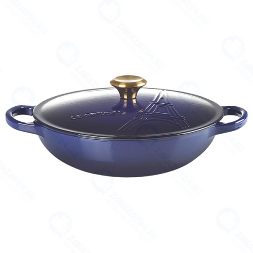 Кастрюля с крышкой LE-CREUSET 2,2 л, синяя (21984224802441)