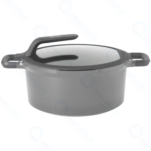 Кастрюля BERGHOFF Gem, 2,8 л Grey (2307417)