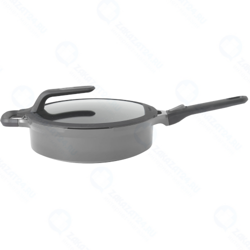 Сотейник с крышкой BERGHOFF Gem, 4,6 л Grey (2307421)