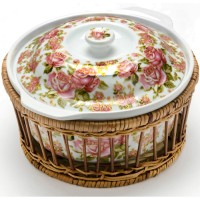 Кастрюля MAYER-BOCH 1 л, в плетеной подставке (24789)