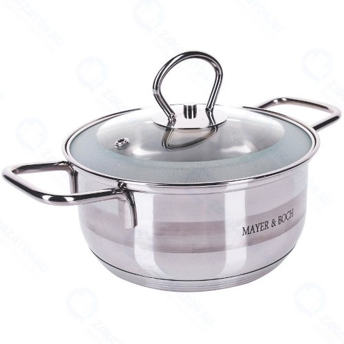 Кастрюля с крышкой MAYER-BOCH 0,75 л, 14 см (25405)