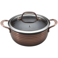 Кастрюля c крышкой GIPFEL Versal Gold, 3 л (2721) Кастрюля c крышкой GIPFEL Versal Gold, 3 л (2721)