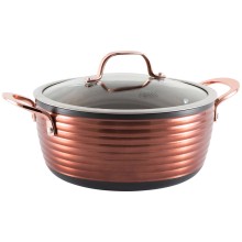 Кастрюля c крышкой GIPFEL Versal Gold, 5 л (2722) Кастрюля c крышкой GIPFEL Versal Gold, 5 л (2722)