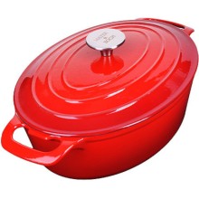 Казан с крышкой MAYER-BOCH 3,5 л, чугун/эмаль, красный (28928) Казан с крышкой MAYER-BOCH 3,5 л, чугун/эмаль, красный (28928)