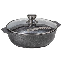 Жаровня с крышкой Мечта Гранит Star, 2,4 л (32803)