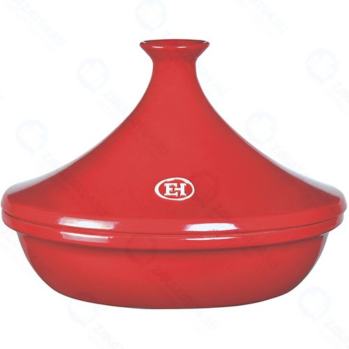 Тажин керамический Emile Henry 3,5 л, красный (345632)