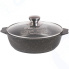 Жаровня с крышкой Мечта 34802 Гранит, 4 л Black