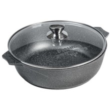 Жаровня с крышкой Мечта Гранит Star, 6 л (36803) Жаровня с крышкой Мечта Гранит Star, 6 л (36803)