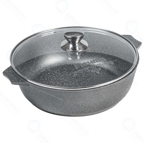 Жаровня с крышкой Мечта Гранит Star, 6 л (36803)