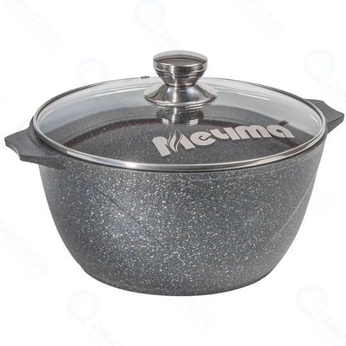 Кастрюля с крышкой Мечта Гранит Star, 10 л, антипригарное покрытие (410803)