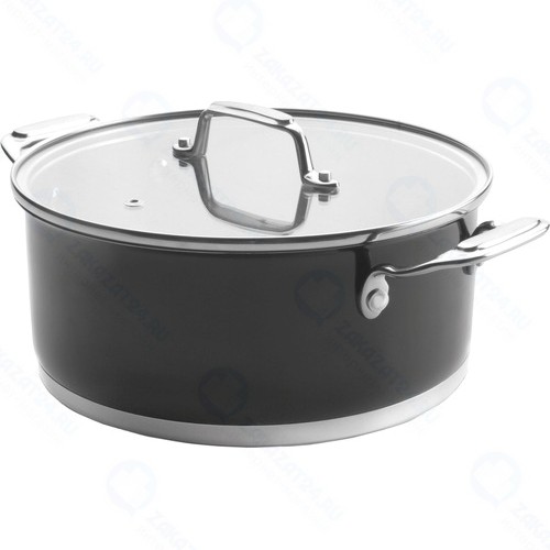 Кастрюля Lacor Cookware Black, 1,6 л (44016)