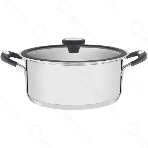 Кастрюля с крышкой Tramontina Solar Silicone 2.8 л, 20 см (62123/203)