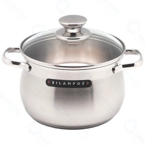 Кастрюля с крышкой SILAMPOS Роял, 1,6 л (633123VY6614)