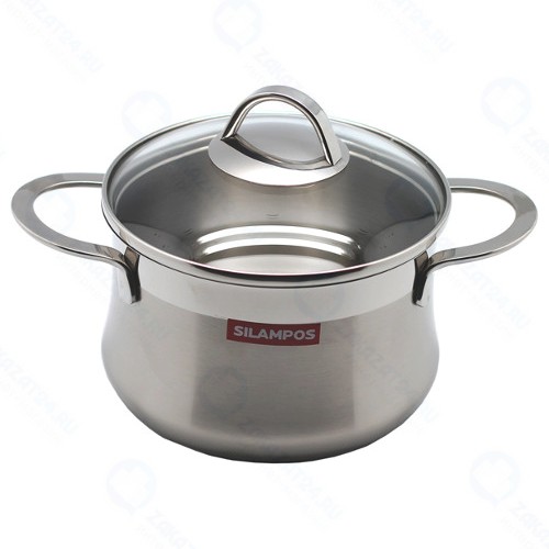 Кастрюля с крышкой SILAMPOS Эмоция, 3 л (637123WA6618)