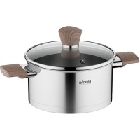 Кастрюля с крышкой NADOBA Ludva, 2,1 л (727013)