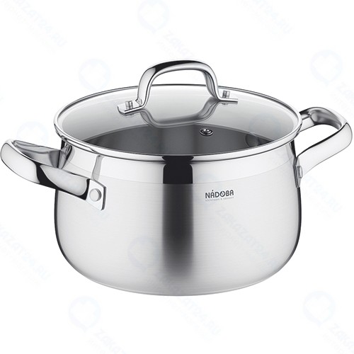 Кастрюля с крышкой NADOBA Vorsa, 4,2 л (727112)