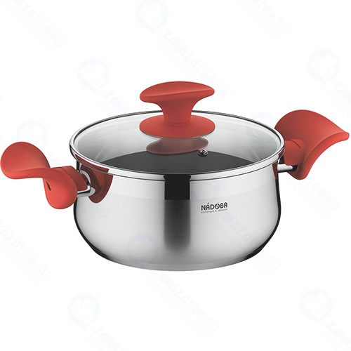 Кастрюля с крышкой NADOBA Karla, 2,1 л (727513)