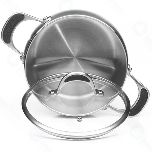 Кастрюля с крышкой VINZER Harmony Series, 18x10 см, 2,6 л (89047)