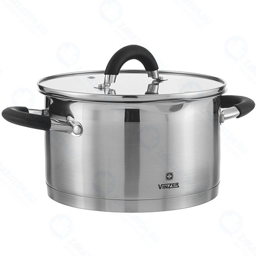 Кастрюля с крышкой VINZER Progresso Series, 18 см (89053)