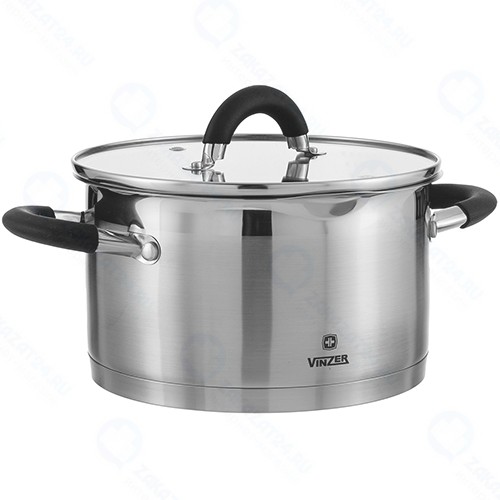 Кастрюля с крышкой VINZER Progresso Series, 20 см (89054)