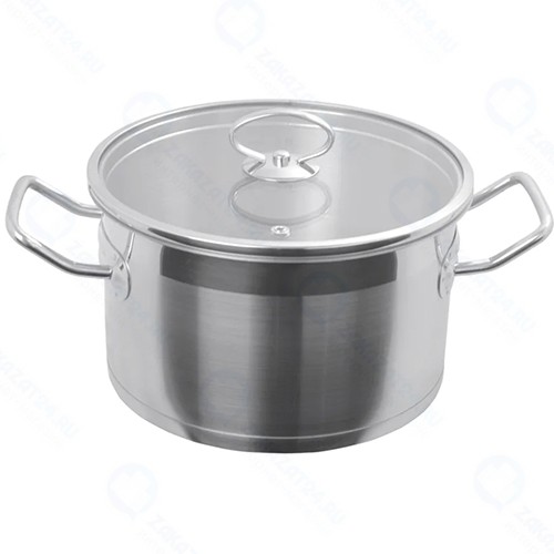 Кастрюля с крышкой VINZER Universum Series, 24 см, 6,5 л (89064)