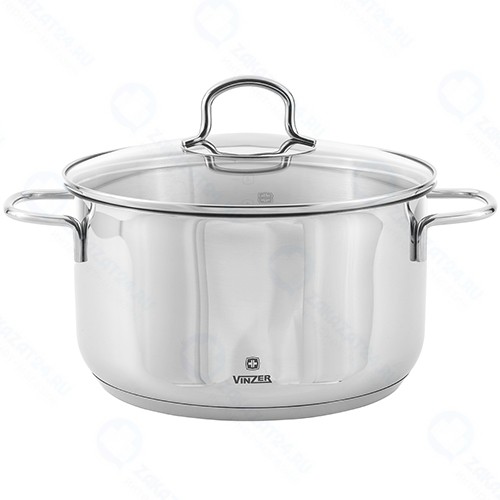 Кастрюля с крышкой VINZER Techno Series, 18х10 см (89081)