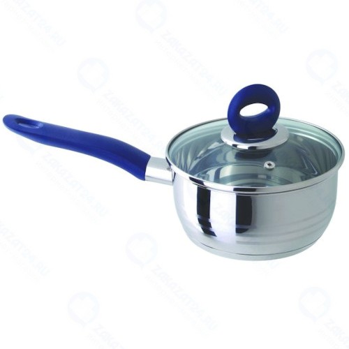 Ковш с крышкой REGENT-INOX 93-Av01 Azzuro, 1,5 л, 16х7,5 см