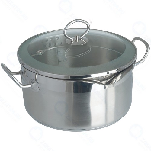 Кастрюля с крышкой REGENT-INOX 93-PSv-02 Pasta, 1,8 л, 16х9 см