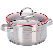 Кастрюля с крышкой REGENT-INOX 93-STv-04 Storia, 3 л, 20*10 см Кастрюля с крышкой REGENT-INOX 93-STv-04 Storia, 3 л, 20*10 см