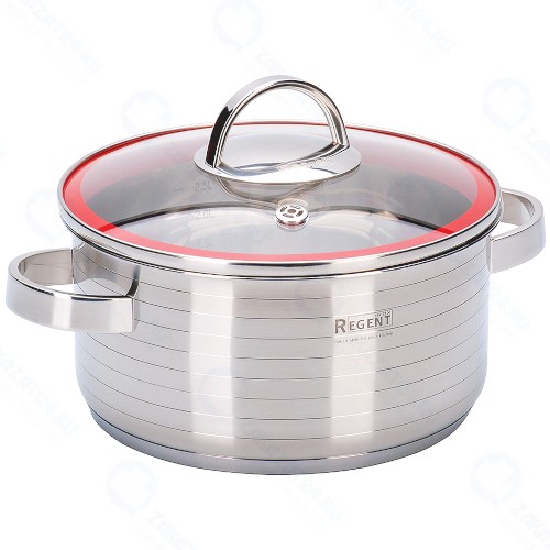 Кастрюля с крышкой REGENT-INOX 93-STv-04 Storia, 3 л, 20*10 см