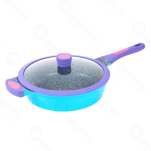 Сотейник с крышкой Endever Aquarelle-283, 28 см